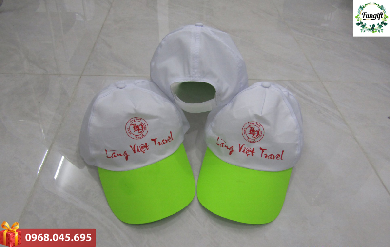 Mũ lưỡi trai đồng phục in logo theo yêu cầu