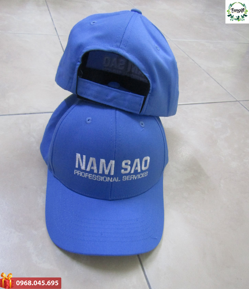 Mũ lưỡi trai quảng cáo thêu logo