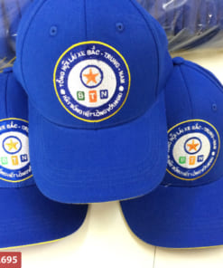 Nón két thêu logo quảng cáo