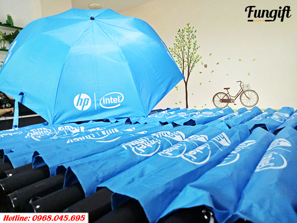 Ô dù in logo theo yêu cầu