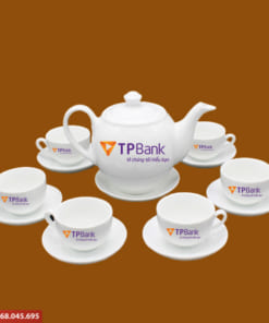 Ấm trà quà tặng TP Bank