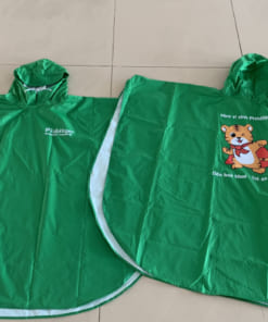 Xưởng sản xuất áo mưa in logo doanh nghiệp