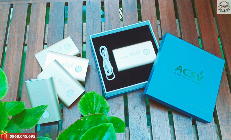 Pin sạc dự phòng anker in logo Pin sạc dự phòng anker in logo