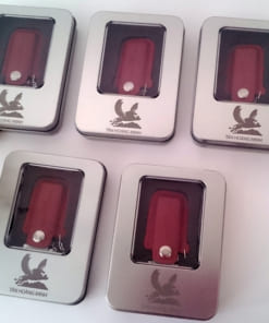 USB vỏ da in logo tân hoàng minh