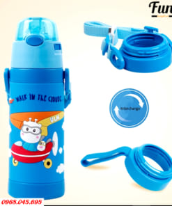 Bình Uống Nước Cho Bé Có Ống Hút