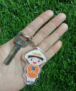 Làm móc khóa in hình theo yêu cầu