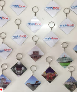 Móc khóa mica Mobifone