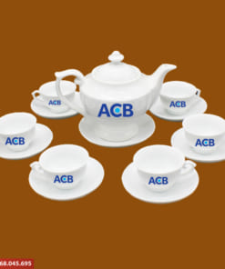 Ấm trà quà tặng ACB bank