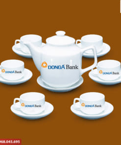 Ấm chén quà tặng A bank