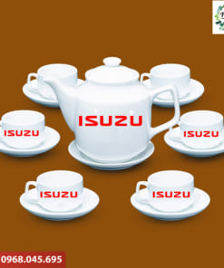 Ấm trà quà tặng oto isuzu