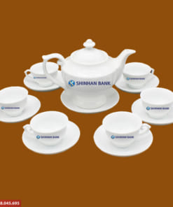 Ấm trà quà tặng Shinha Bank