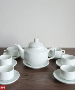 Bộ ấm chén uống trà Bát Tràng