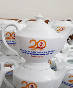 Bộ bình trà in logo quà tặng