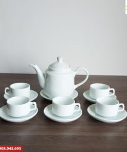 Bộ tách trà gốm sứ