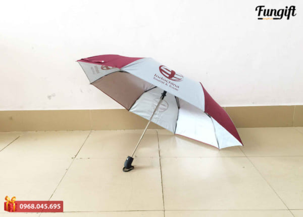 In logo quảng cáo lên ô dù