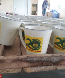 Cốc sứ bát tràng in logo theo yêu cầu