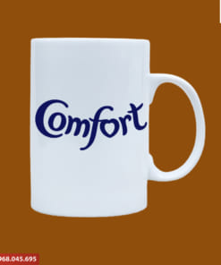 Ly sứ in logo Comfort