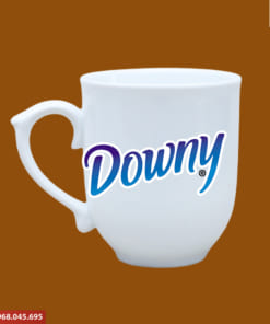 Ly sứ in logo Downy