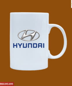 Ly sứ in logo Huyn Dai