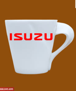 Ly sứ in logo Isuzu