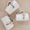 Ly sứ trắng vát cao in logo