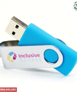 USB kim loại nắp xoay