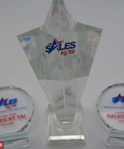Cúp lưu niệm pha lê