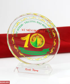 Cúp pha lê in theo yêu cầu