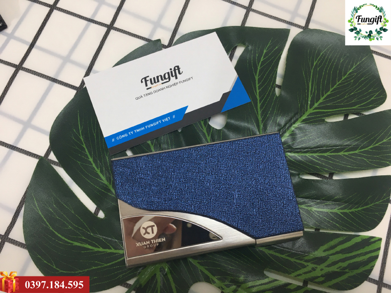 Hộp đựng card visit bằng da