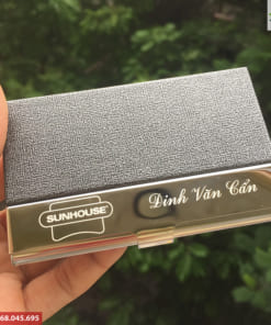 Hộp Name card da PU