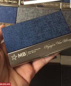 Quà tặng hộp đựng danh thiếp bằng da