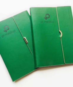 Sổ tay bìa còng in logo