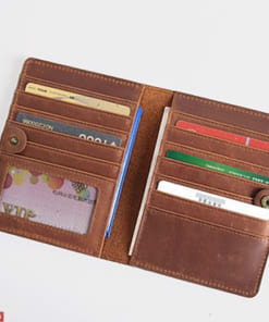 Ví Đựng Hộ Chiếu Visa Bằng Da