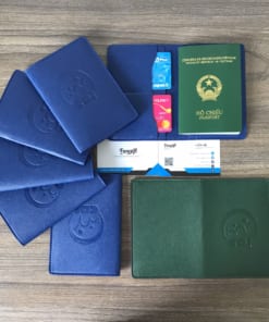 Ví Đựng Hộ Chiếu Du Lịch Ép Lún Logo