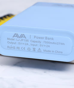Pin sạc dự phòng Ava 7.500mAh LJ JP195