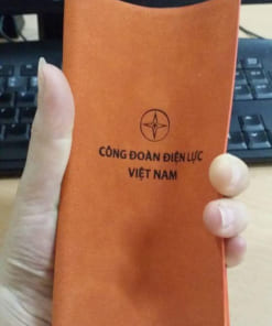 Sổ Da Bìa Nhét Quà Tặng