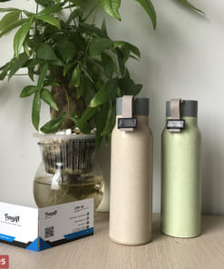 Bình thủy tinh bọc nhựa