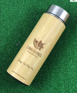 Bình giữ nhiệt vỏ tre