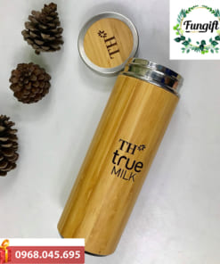 Bình giữ nhiệt vỏ tre giá gốc