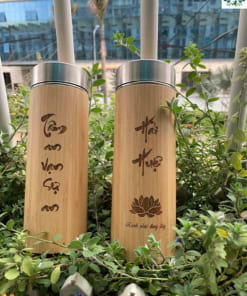Bình tre giữ nhiệt