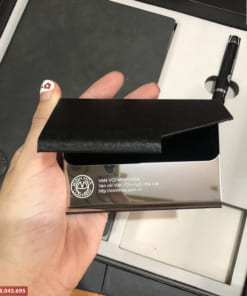 Bộ quà tặng sổ da, bút ký, hộp namecard