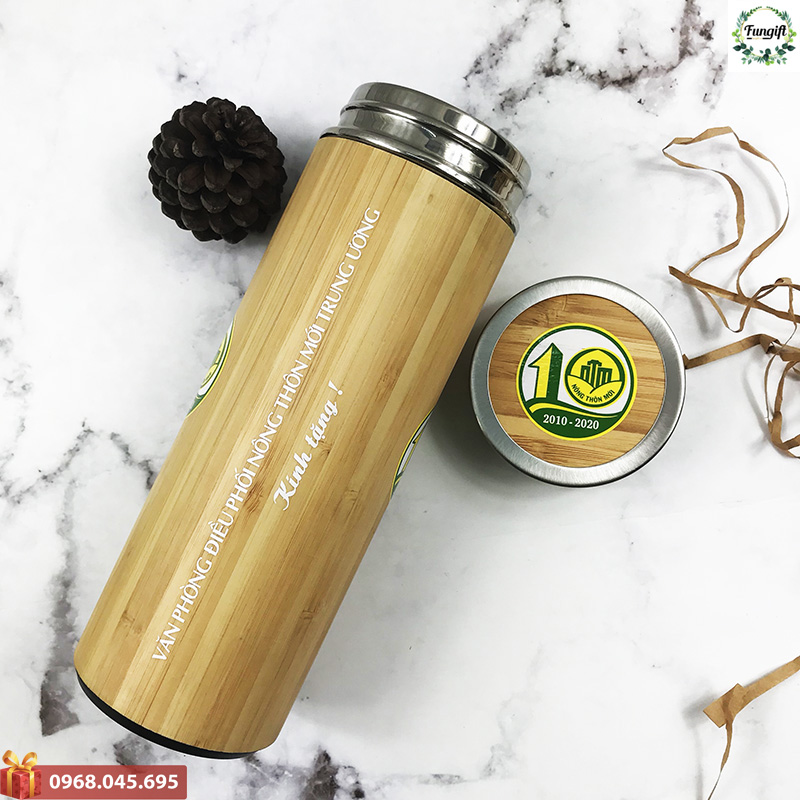 In logo lên bình giữ nhiệt
