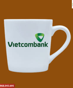 Ly sứ in logo Vietcombank