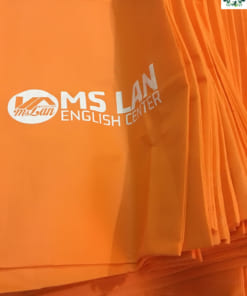 Túi vải không rệt in logo
