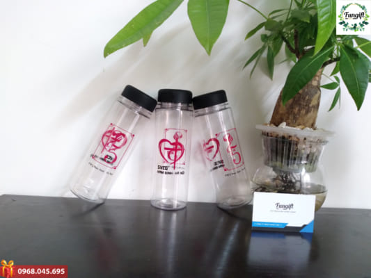 Bình đựng nước in logo theo yêu cầu