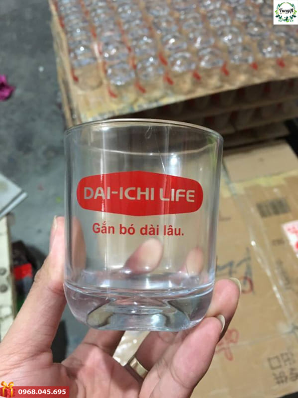 Ly thủy tinh quà tặng giá tốt