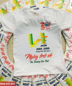 Áo thun in logo công ty