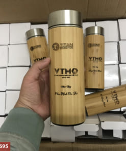 Bình tre khắc logo theo yêu cầu