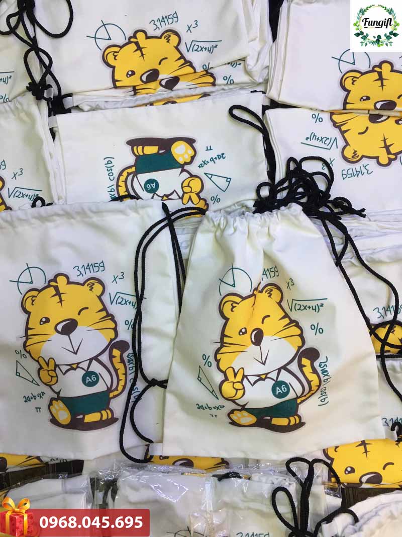 In logo lên túi vải giá rẻ