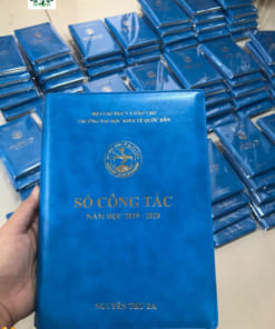 Mẫu sổ da bia còng A5 đẹp